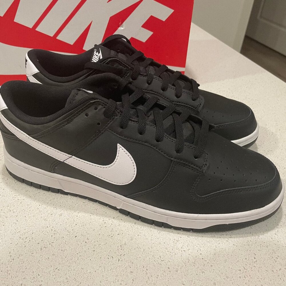 Nike Dunk Low Retro "Black Panda 2.0" Black/White-Black White - Size 13